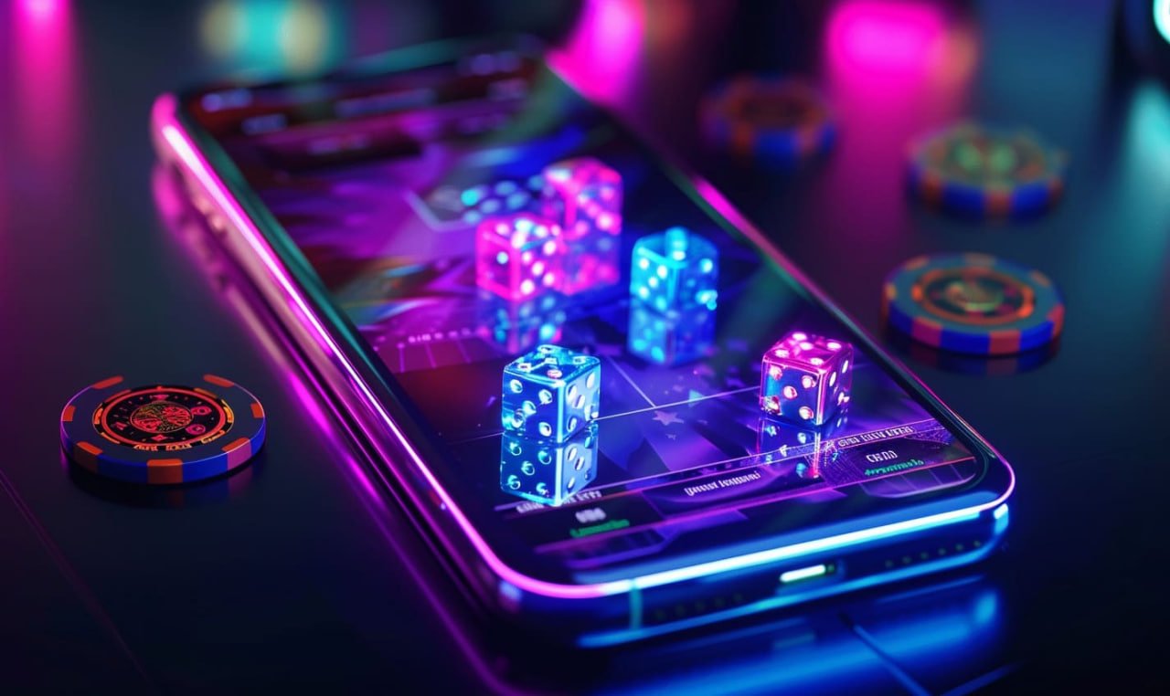 Layar perangkat menampilkan gameplay sportsbook dan slot online di totoabadi
